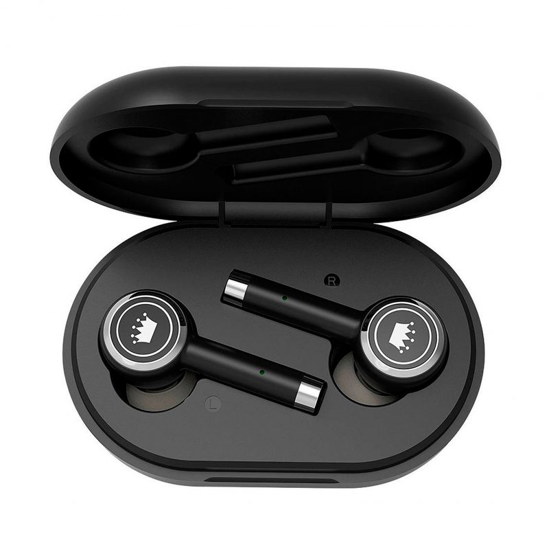 Fone de Ouvido Bluetooth Touch com Case Usb Lightning - Preto - Image 2