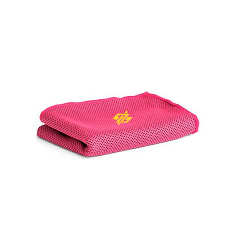Kit Toalha e Garrafa com Mosquetão - Rosa - Image 2