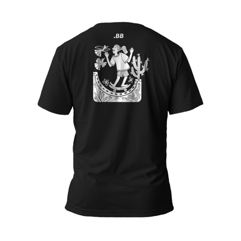 Camiseta Premium Ponto BB Cordel Skate - Masculina Slim